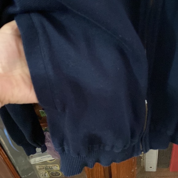 ST Croix Merino Wool Cardigan with Two-way Zipper in Contemporary Fit - Picture 6 of 17